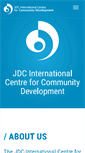Mobile Screenshot of jdc-iccd.org