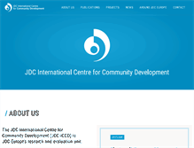 Tablet Screenshot of jdc-iccd.org
